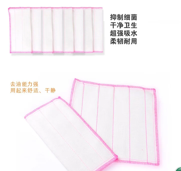 1 шт. уплотненная кухня специальная хлопковая ткань для посуды не жирная Марля