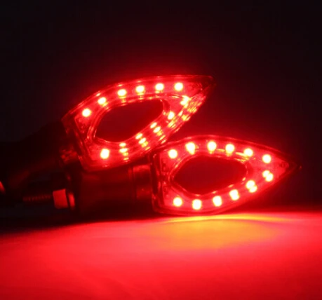 Углесветильник светодиодный поворотник 12 светодиодов для мотоциклов