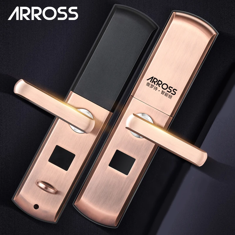 ARROSS дверной замок отпечатков пальцев электронный Интеллектуальный