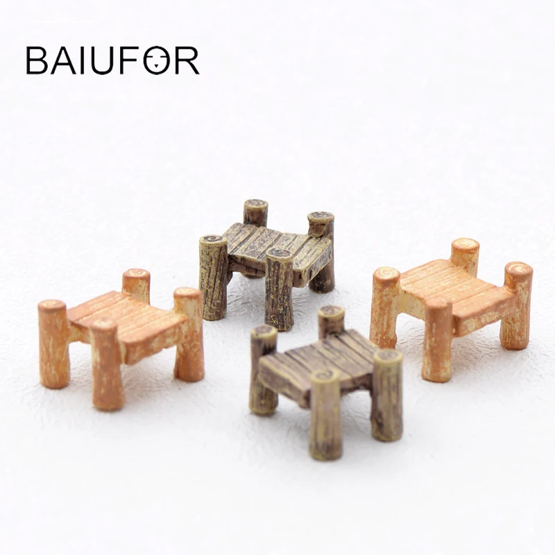 Мостовой дощатый домик модель сказочный сад миниатюрные гномы сделай сам