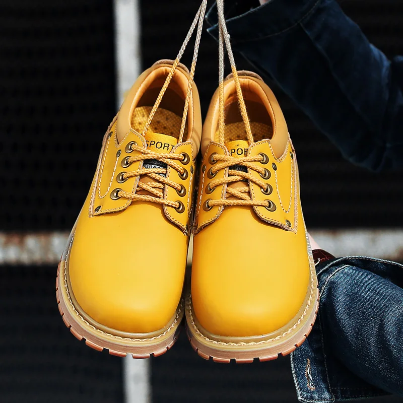 Бизнес Обувь New Высокого Качества Кожа Мужчины Модная на Шнурках Oxfords Платье