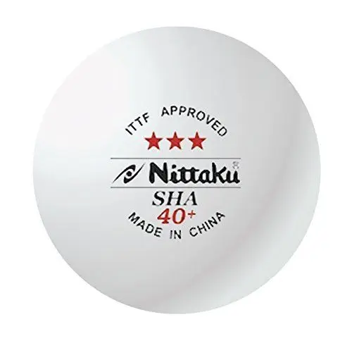 Оригинальные мячи для настольного тенниса Nittaku ITTF 3 звезды 40 + Пластиковые Мячи|table
