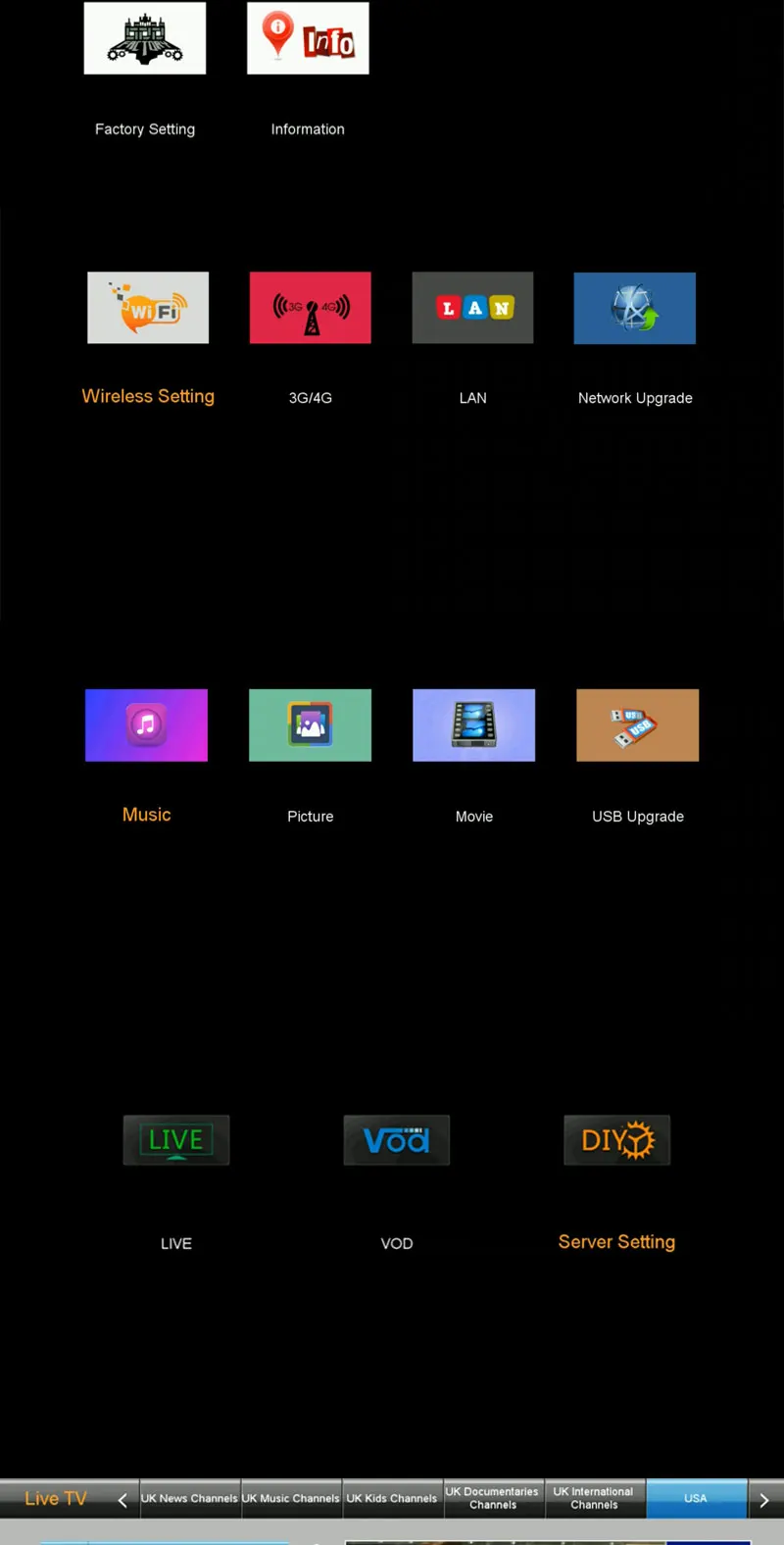 Tdt ТВ приемное устройство tv box M258 IP tv box 2 Гб DDR3 СБ декодер с usb wifi адаптер IPTV OTT коробка Декодер каналов кабельного телевидения