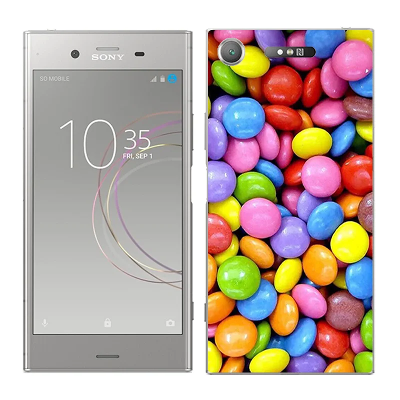 14 Защита для sony Xperia XZ1 5," Мягкий силиконовый чехол-накладка на заднюю панель телефона для sony Xperia XZ1 чехол s с пейзажами - Цвет: 14