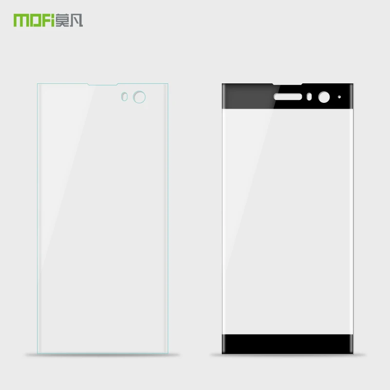 Для Sony Xperia XA2 закаленное стекло MOFI 3D изогнутое для двойная защита экрана полное