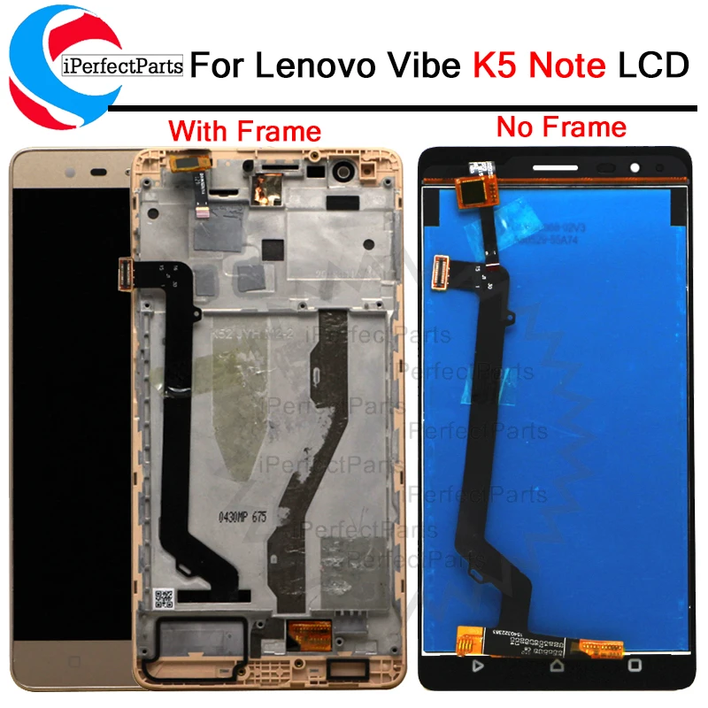 ЖК дисплей K5 note для Lenovo Vibe Note сенсорный экран с рамкой 5 ''для A7020 Замена