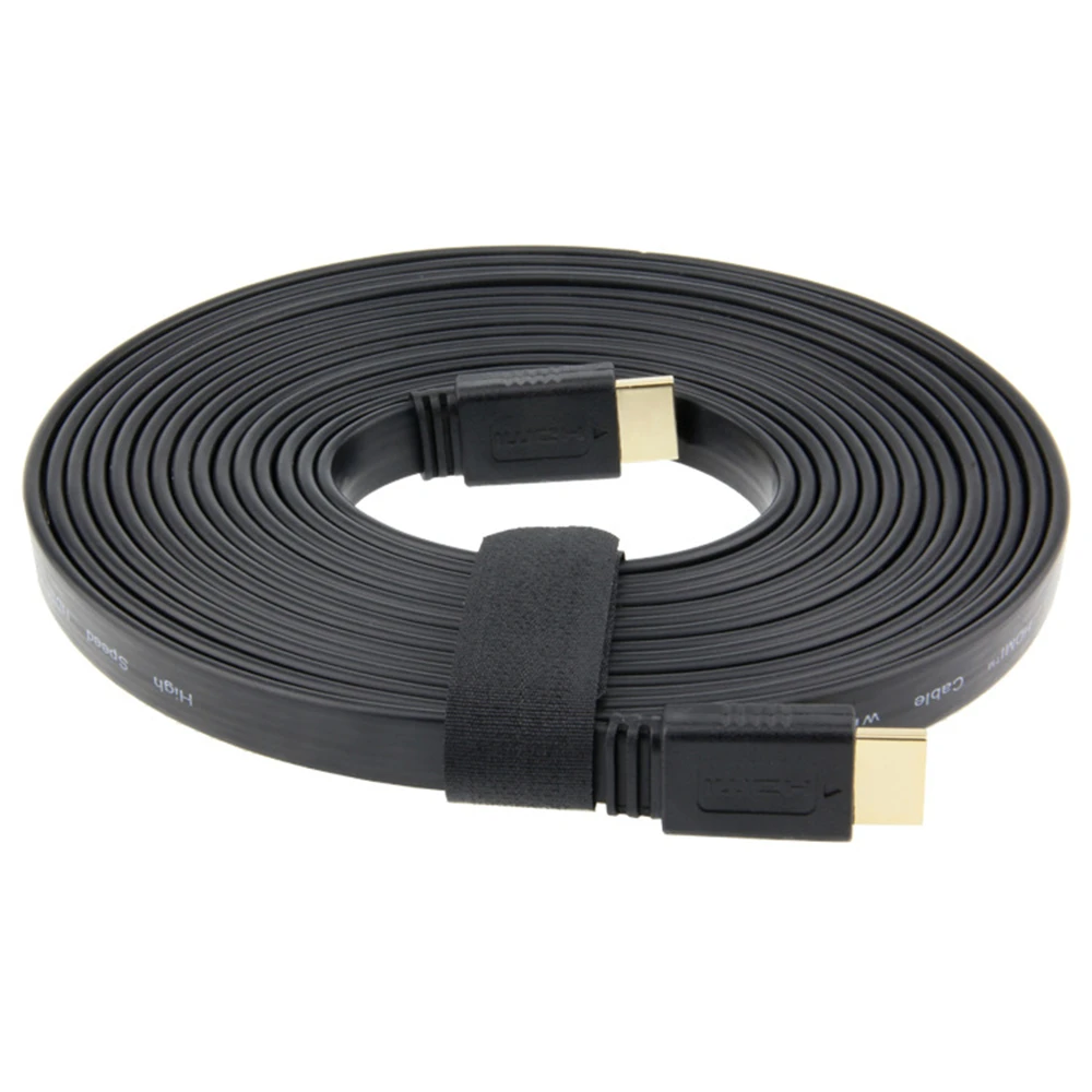 

3M HDMI high-definition flat wire 15-core pure copper conductor for Audio Video HDTV TV PS3 for PC Products,Version 1.4