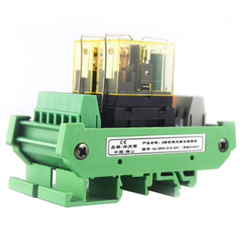 Релейный одногрупповый модуль 2 полосная Совместимость с NPN/PNP выходной сигнал PLC