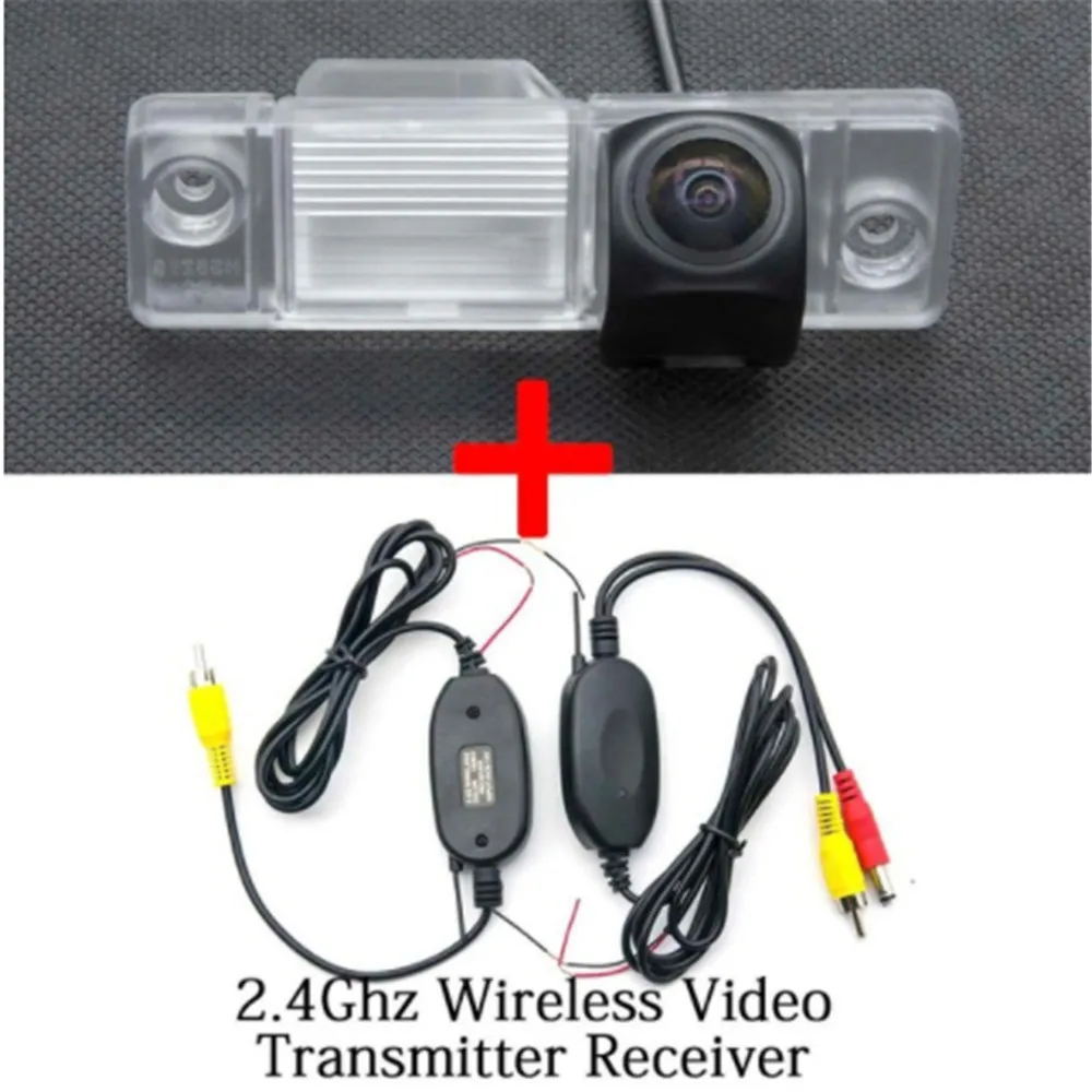 Camera with wireless Starlight MCCD 1080P рыбий глаз парковочная камера заднего вида для Opel Antara 2011 2012 2013 Автомобильная Водонепроницаемая резервная камера - Название цвета: Camera with wireless