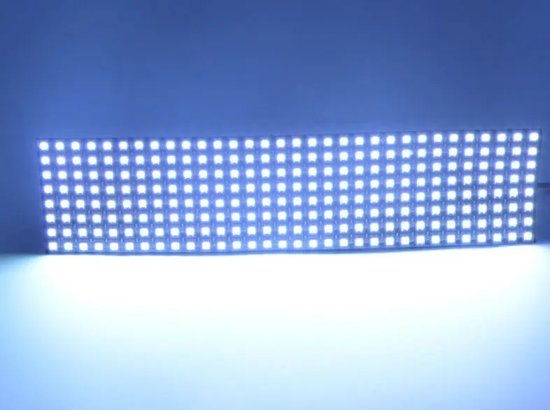 [Seven Neon] Бесплатная доставка DC5V 8*32 256led WS2812B/WS281 LED Гибкая панель экран RGB Pixel цифровой