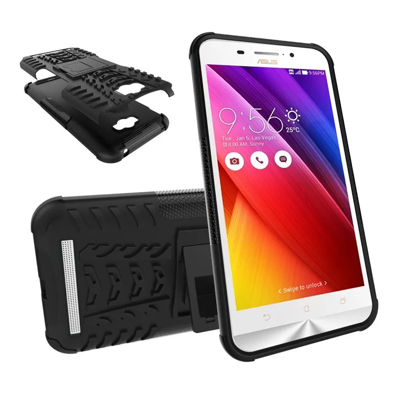Для Asus Zenfone Max ZC550KL чехол, 5,5 дюймов, тяжелый Прочный ТПУ+ PC защитный противоударный чехол с подставкой для Asus Zenfone Max ZC550KL