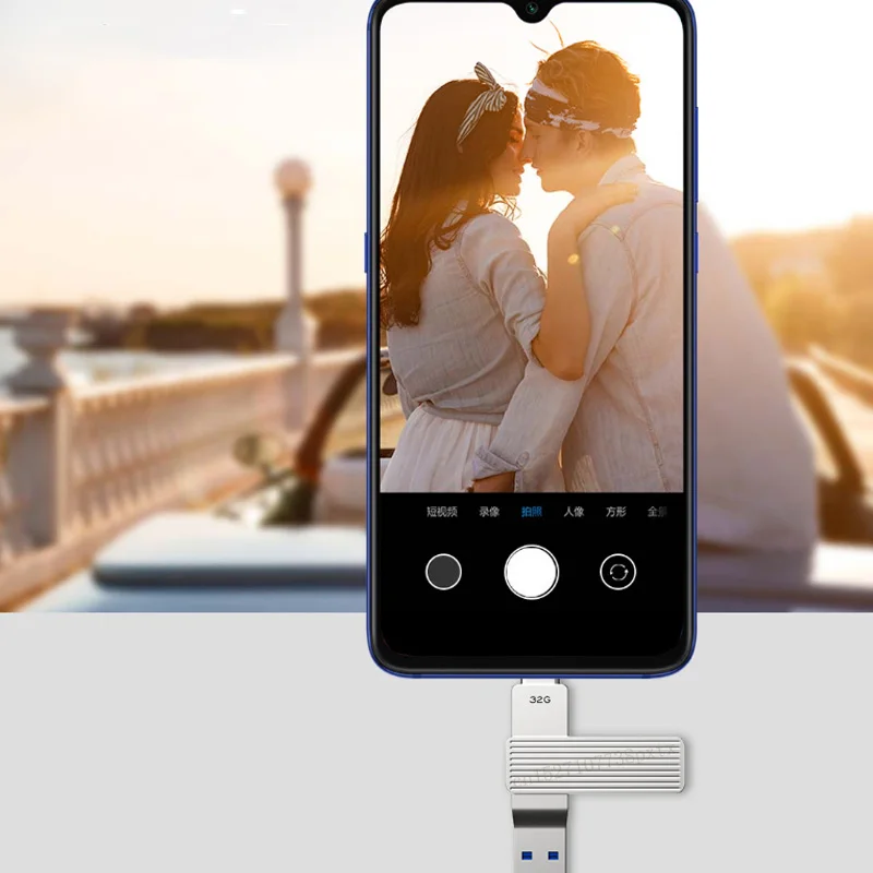 Мобильный телефон Xiaomi mijia type-C, USB, двойной интерфейс, U диск, 120 МБ/SM1, вращающийся на 360 градусов, материал из алюминиевого сплава, умное приложение