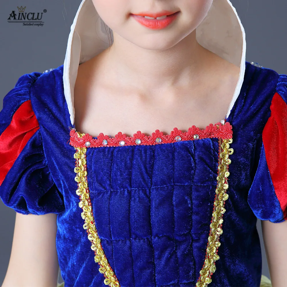 Ainclu высококачественное детское платье принцессы Софии для маленьких девочек