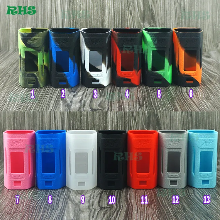 10 шт./лот 2017 популярные новые продукты силиконовый чехол для WISMEC Reuleaux RX2 20700