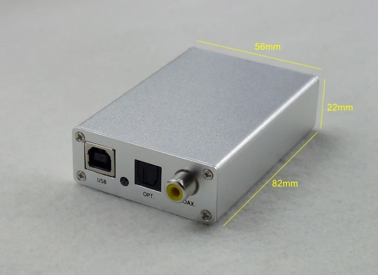 HIFI USB DAC декодер OTG внешняя звуковая карта усилитель для наушников USB для оптического волокна коаксиальный SPDIF RCA выход
