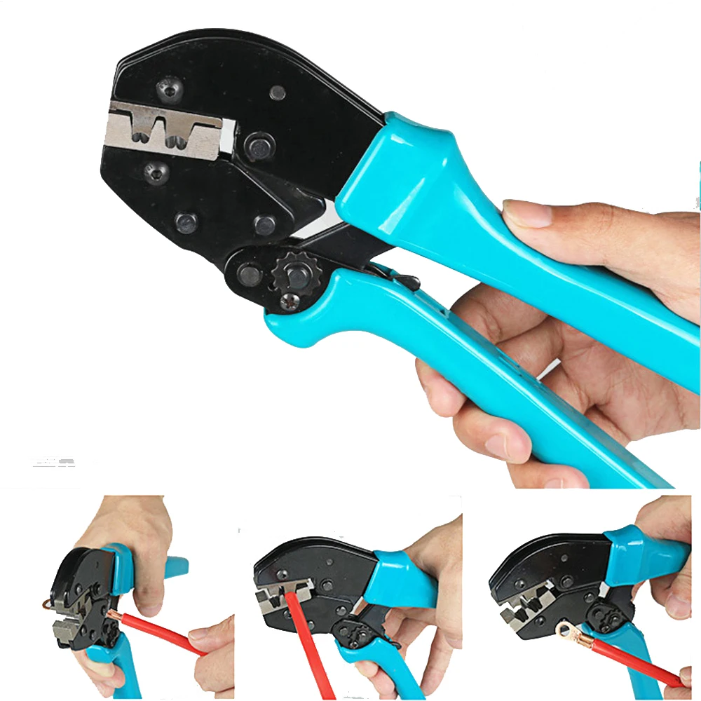 Обжимной инструмент обжим плоскогубцы с 70 шт открытым цилиндром медные