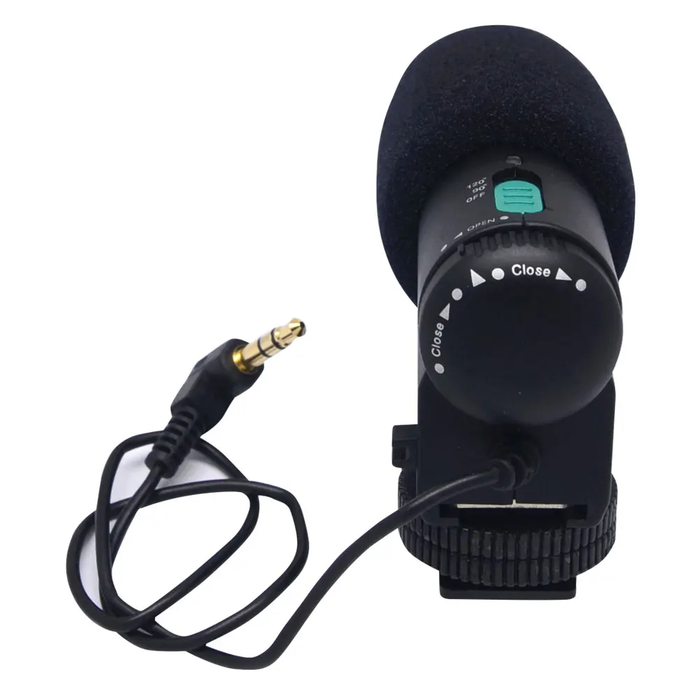 Мини Направленная Камеры Стереомикрофон Mic-109 для 3.5 мм Микрофонный Разъем