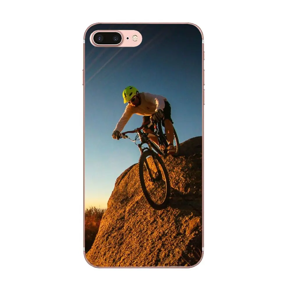 ТПУ чехол Trek горные велосипеды для Huawei P8 P9 P10 P20 P30 Mate 7 8 9 10 20 Lite Plus Pro