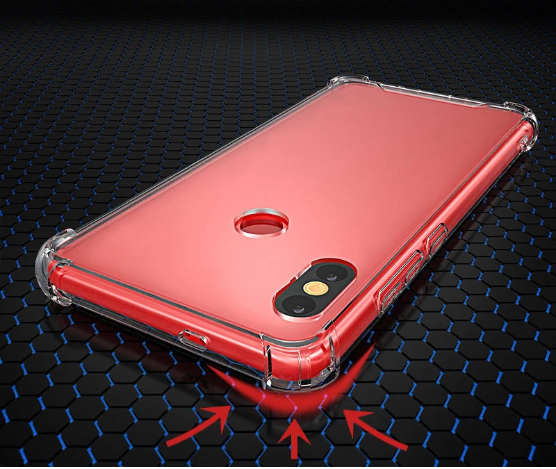 Прозрачный противоударный чехол с воздушной подушкой для Xiaomi Mi 9 8 SE Lite Note Max 3 Play