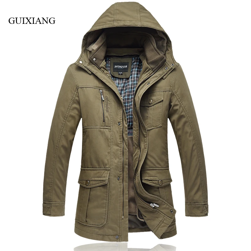 2017 новое поступление стильные мужские парки из бутика модная шляпа съемная