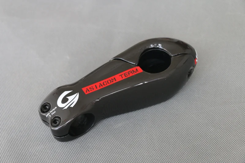

ASIACOM UD Full Carbon Bicycle Stem Road Bike Cycling Stem Angle 10 Degree 31.8 80 90 100 110 120 Bicycle Parts Red Gray