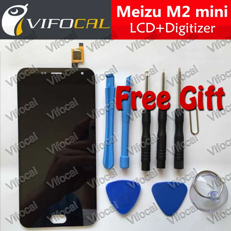 Meizu M2 mini LCD Display 5.0inch + Touch Screen + Tools High Quality HD Digitizer Assembly Replacement For Mobile Phone
