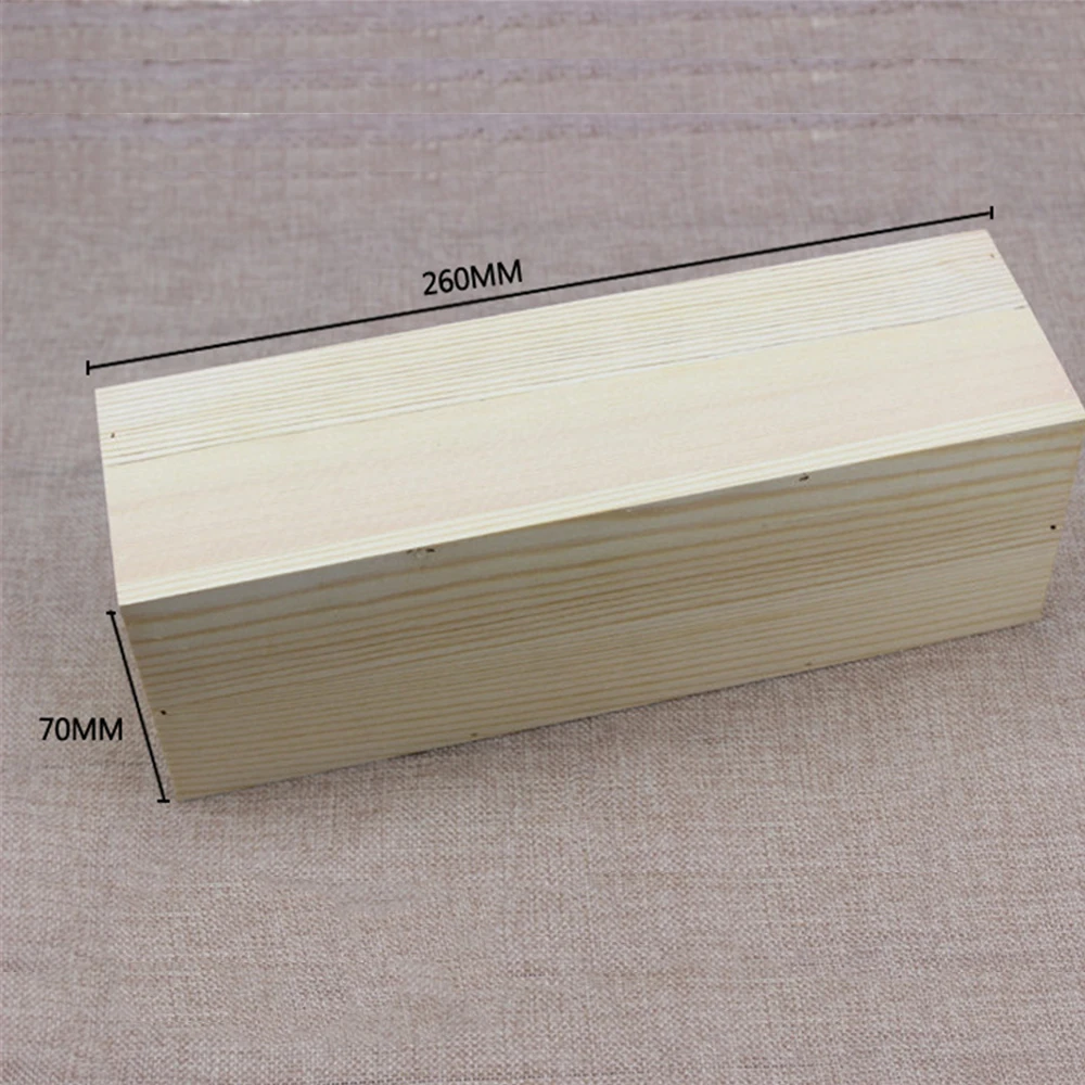 Высокое качество деревянный кусок мыла форма прямоугольная деревянная коробка с