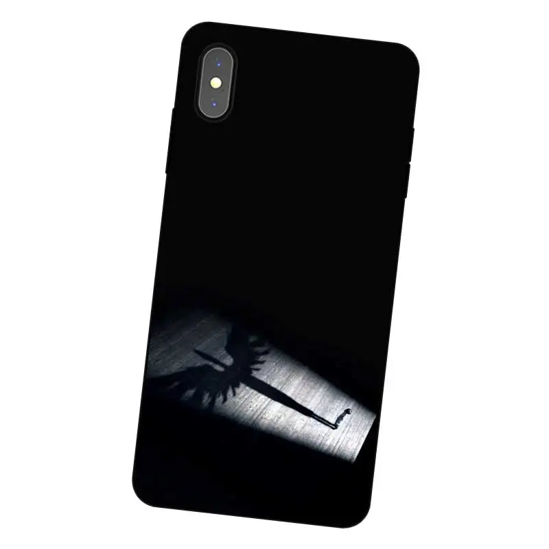 N271 черный и белый Силиконовый чехол для Apple iPhone 11 Pro XR XS Max X 8 7 6 6S Plus 5 5S SE |