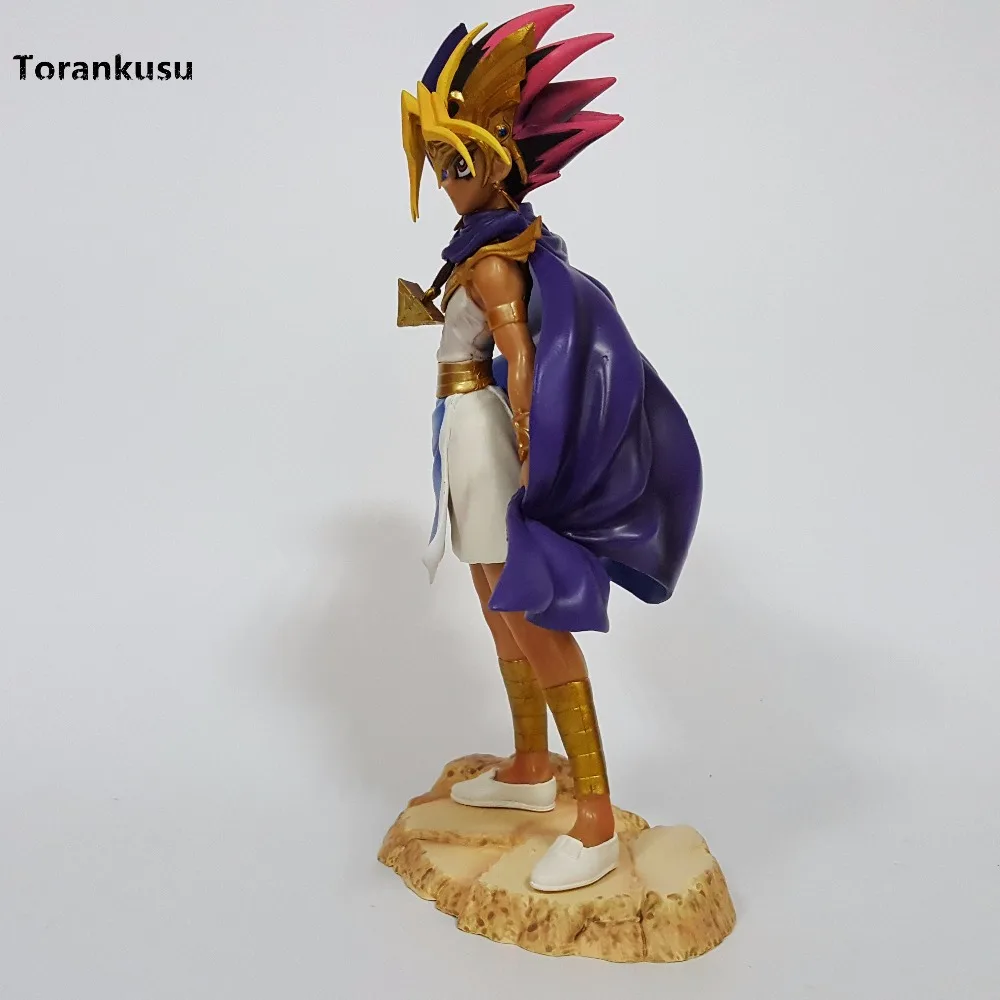 Yu Gi oh атем фигурку 240 мм модель игрушки Аниме Yugioh Дуэль Монстры юги Муто ПВХ