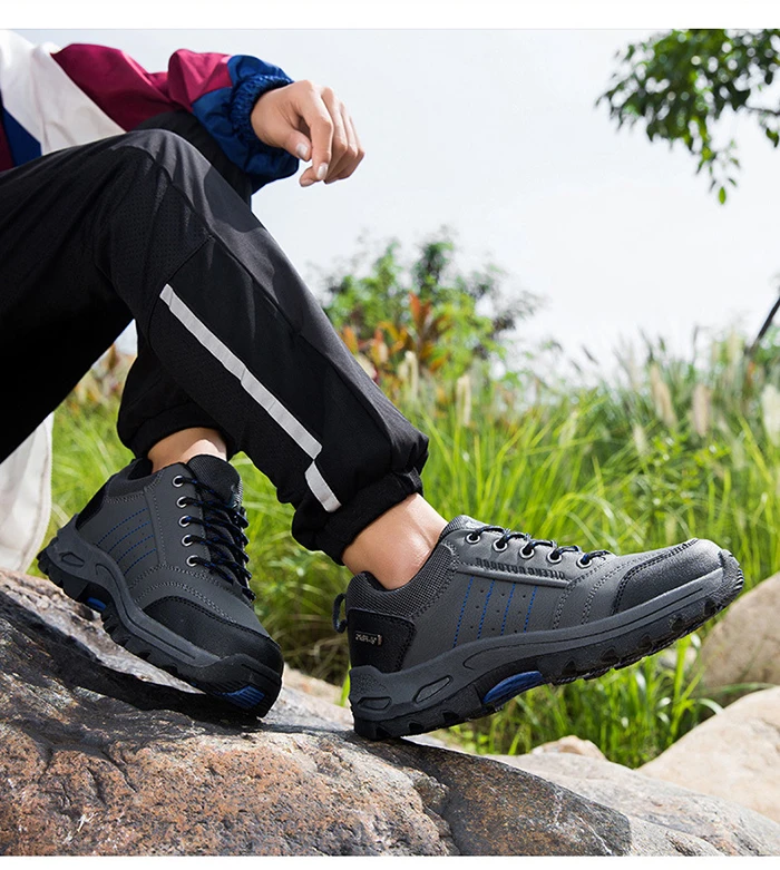 New Winter Men Shoes Big Size 36-47 Outdoor Hiking Walking Footwear Keep Warm Plush Shoes Men Casual Cotton Lovers Sneakers Male