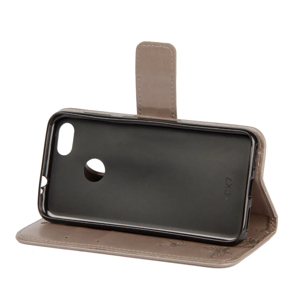 Phone Case For Huawei P Smart Leather Flip Lotus Cover case for / enjoy 7s cover | Мобильные телефоны и аксессуары