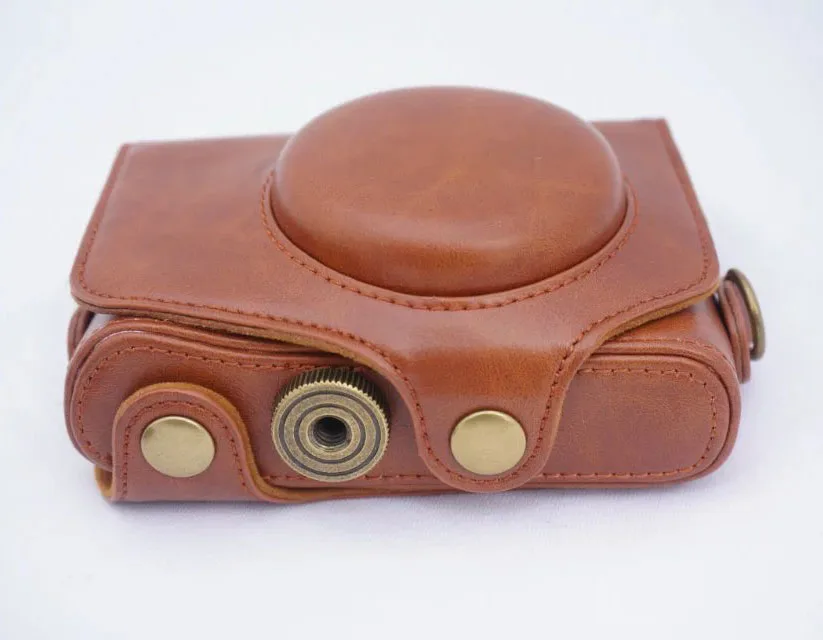 Чехол из искусственной кожи для видеокамеры с винтовым креплением 1/4 цифровых