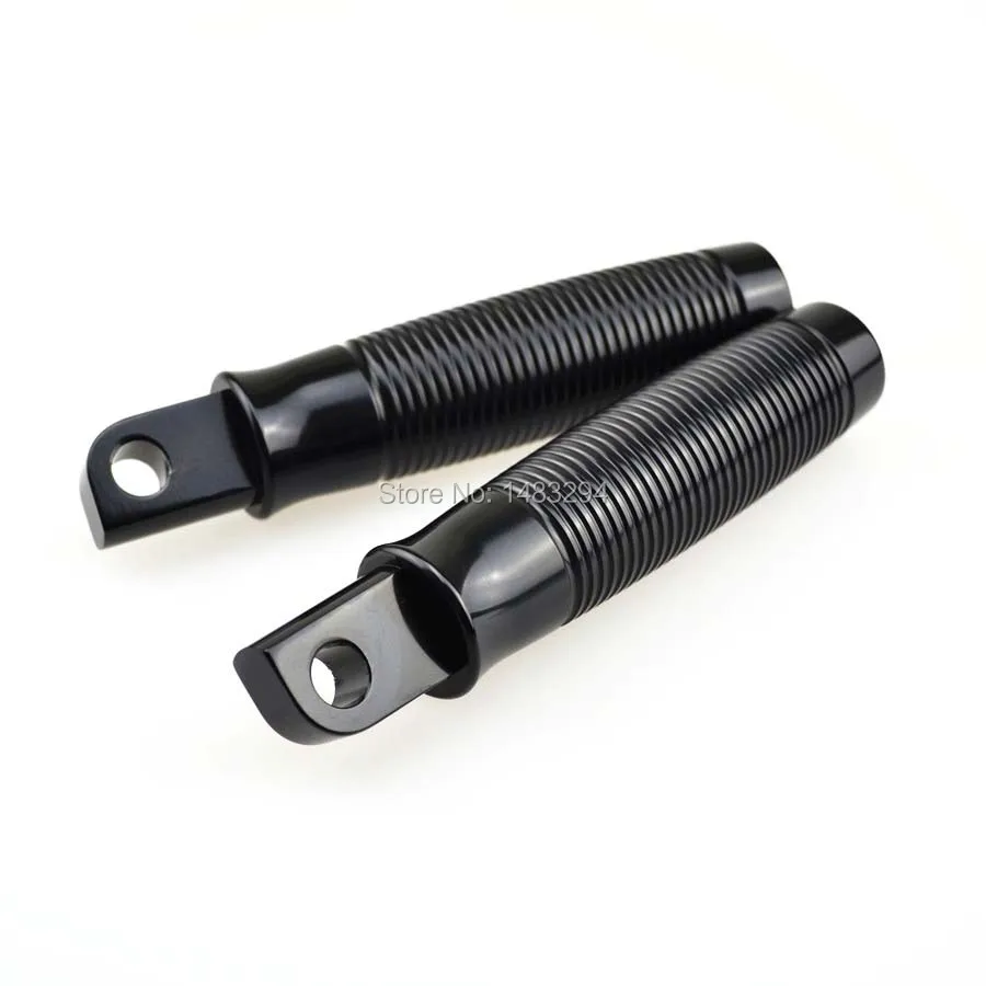 Черные грубые ремесла алюминиевые пользовательские подножки для ног подходит