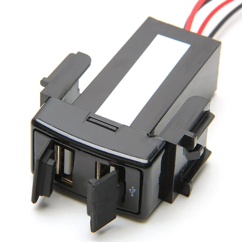 

Dual USB 2 Ports Dashboard Fast Charger 2.1A 5V For NISSAN Teana Sylphy New Drop shipping