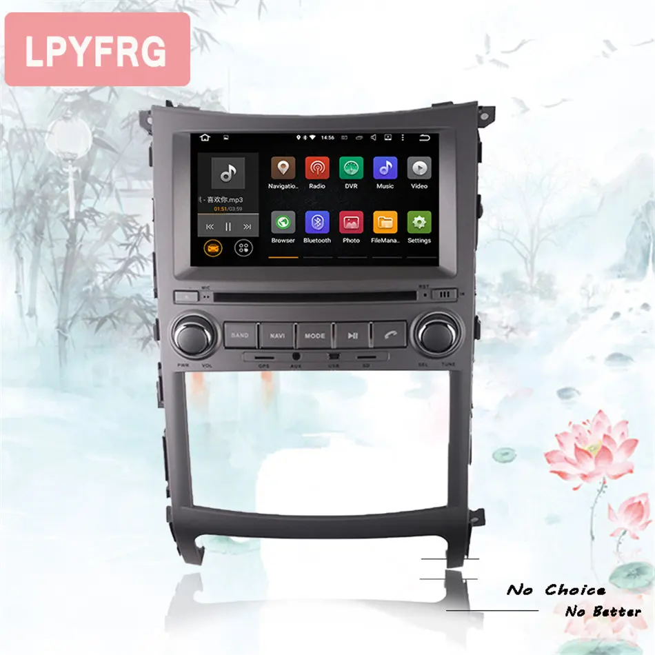 4 г оперативная память Octa Android 8,1 автомобиль DVD GPS Радио Навигация для Hyundai Veracrus ix55 2006-2012- с 3/4 г Wi-Fi с диагностическим разъемом и цифровым видеорегистратором головного устройства