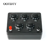 ootdty 0 9999 9 ohm variable resistance box decade resistor experimental equipment for physical school teaching