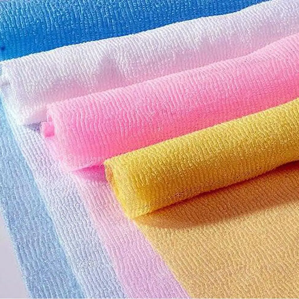 1 шт. нейлоновая ткань для мытья тела банное полотенце сетка Чистый Губка