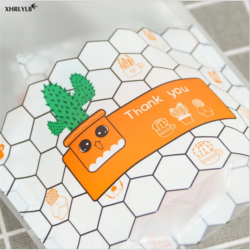 XHRLYLB10pc Сетка Красный Ins ветер кактус черно белый клетчатый Снежинка четкая сумка