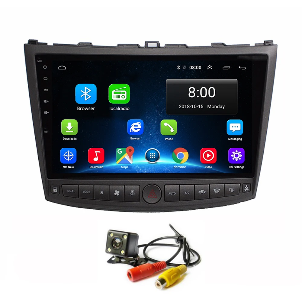 Android 8 1 автомобильный проигрыватель с радио и GPS для Lexus IS250 IS200 IS220 IS300 головное