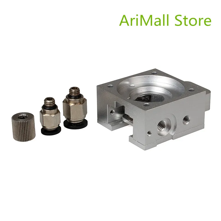 

3D Printer Parts Extruder Kit Aluminium Alloy Extruder 3D J-head MK8 Bulldog Universal Extruder Kit