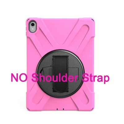 pink ST Для Apple ipad 11 чехол 360 детский безопасный противоударный защитный чехол с ремешком на руку и плечевым ремнем Чехол для ipad Pro 11 дюймов A2013 - Цвет: pink ST