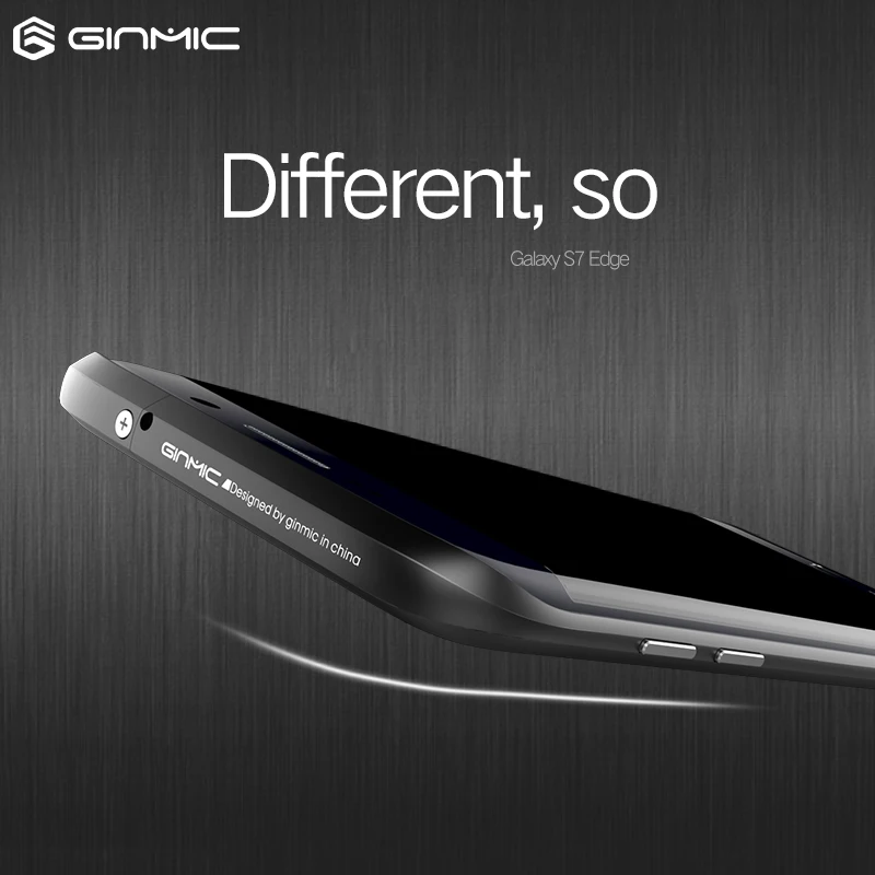 Для Sumsung Galaxy S7 Edge бампер алюминиевая посылка edge дизайн противоударный тонкий светильник чехол для S7 edge