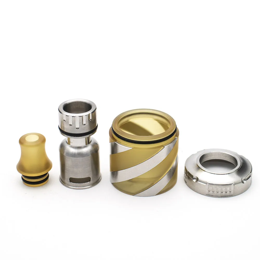 Набор Helix SS316 Ultem PEI Vape Tank 22 мм 2 мл емкость с ПЭИ дрип тип для Spica Pro MTL RTA|Аксессуары| |