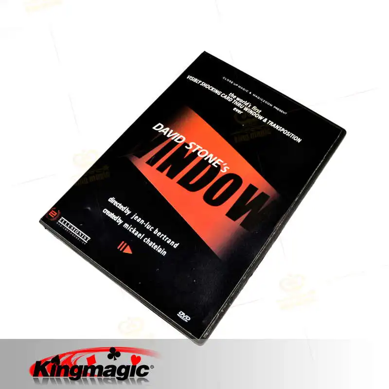 Window by David Stone (DVD + Gimmick) Волшебные трюки аксессуары для сцены магический реквизит