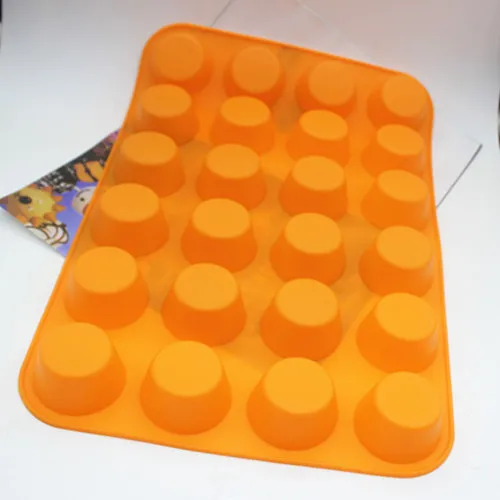 

24 Cavity Silicone mold DIY jelly pudding mold handmade Chocolate Fondant cake mould Baking mold DIY Decoration tools