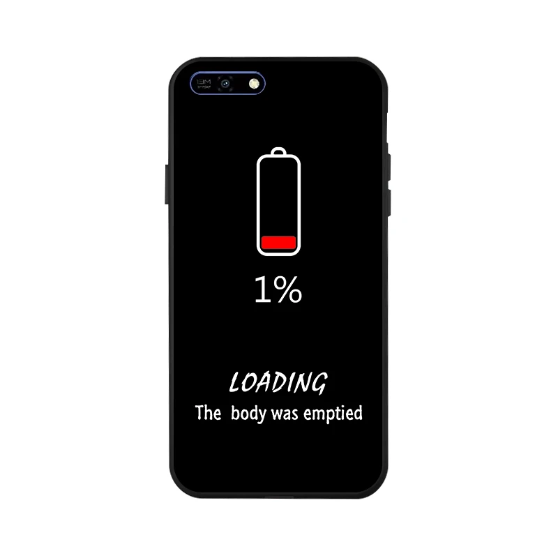 Чехол для Huawei Y6 2019 чехол черный силиконовый мягкий телефона чехлы задней крышки |