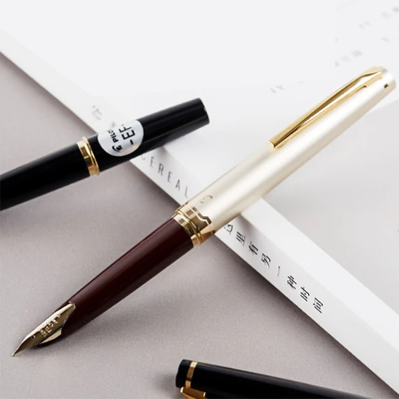Pilot Elite 95s 14k золотая ручка EF/F/M перо ограниченная версия карманная перьевая ручка цвета шампань золото/черный идеальный подарок