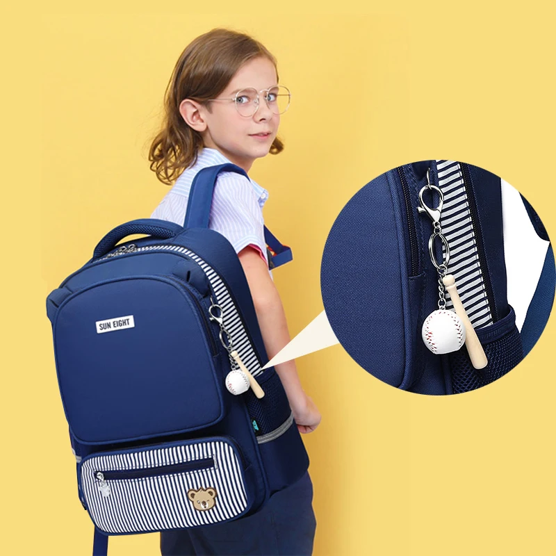 Солнечная восьмерка новая школьная сумка для мальчиков Детские рюкзаки милые