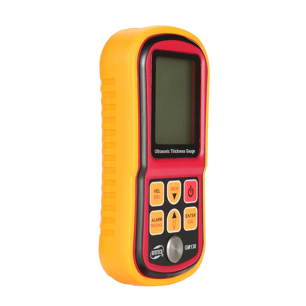 BENETECH Digital Ultrasonic Thickness Gauge Tester GM100/GM130 Handheld Steel Aluminium Glass Sound Velocity Meter | Инструменты