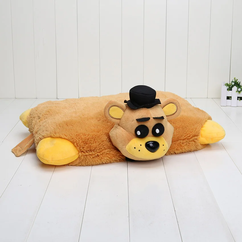 43 см * 30 плюшевая подушка fnaf Golden Freddy Fazbear Mangle Бонни и Чика Фокси мягкая кукла